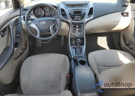 2016 Hyundai Elantra Se z USA, uszkodzony, nr VIN 5NPDH4AEXGH791985